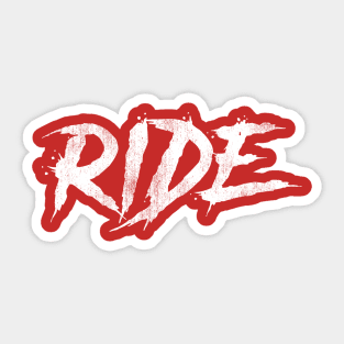 Ride Sticker